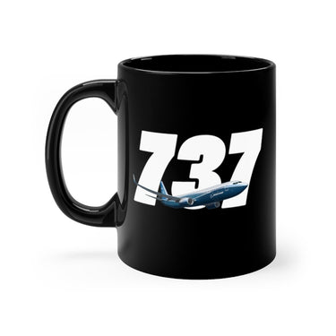 BOEING 737 DESIGNED MUG Printify